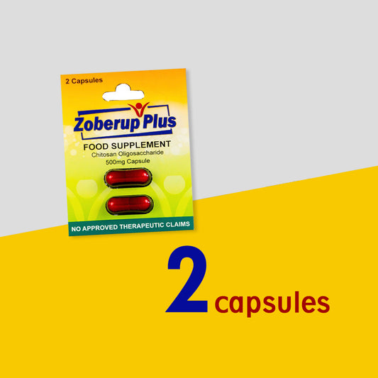 Zoberup Plus Anti-Hangover 500mg of 2 capsules