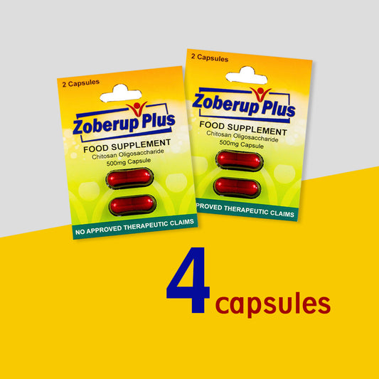 Zoberup Plus Anti Hangover 500mg of 4 Capsules